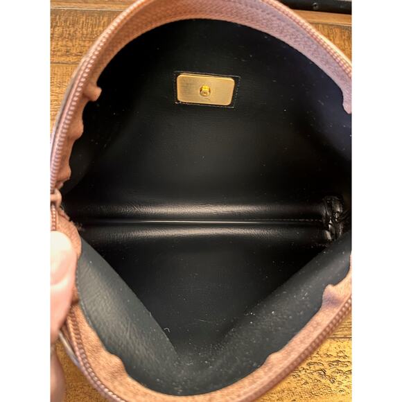 BURBERRY Nova Check Beige Canvas Pouch Clutch Bag - Picture 3 of 10